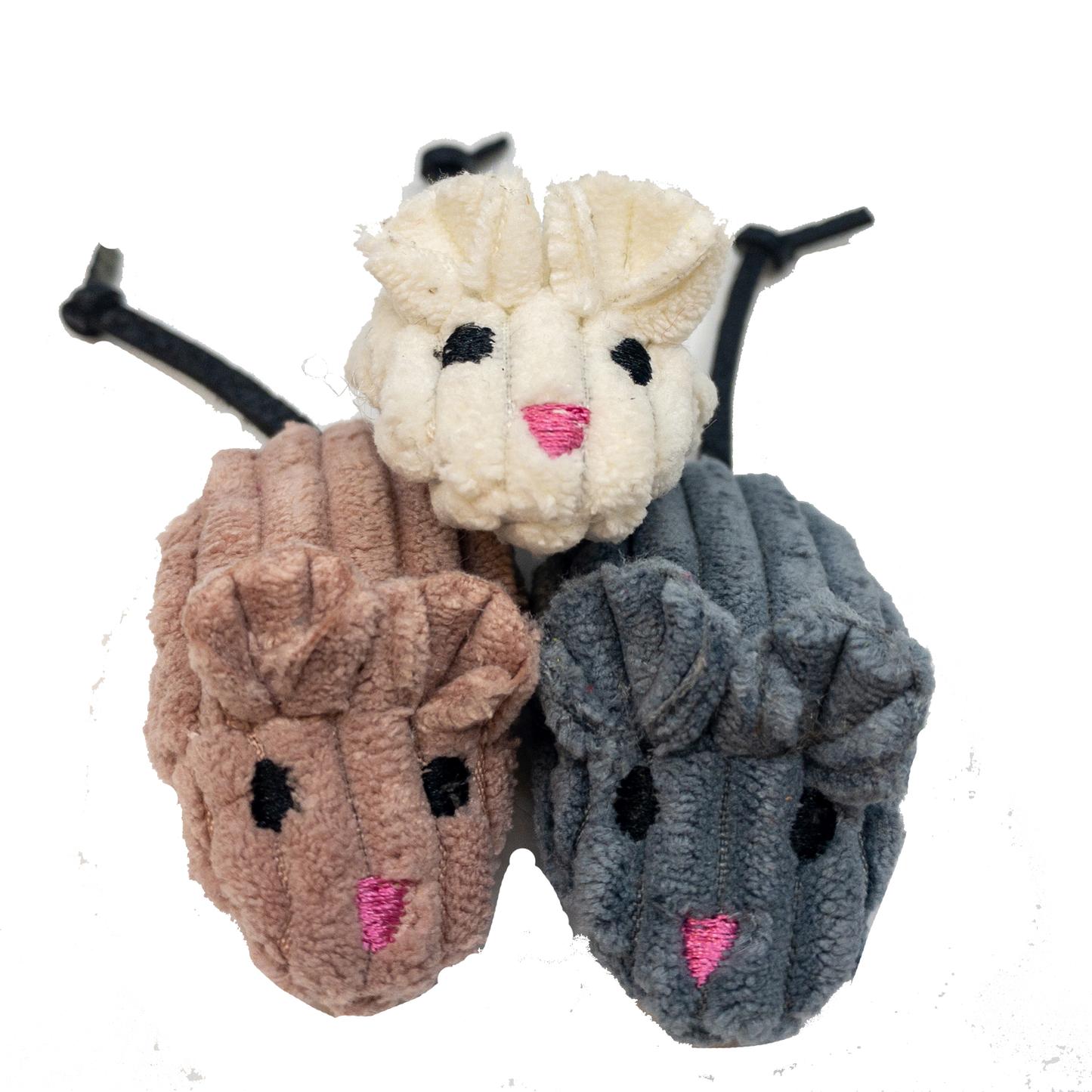 HuggleKats® Mightie Mice Cat Toys (3pk)