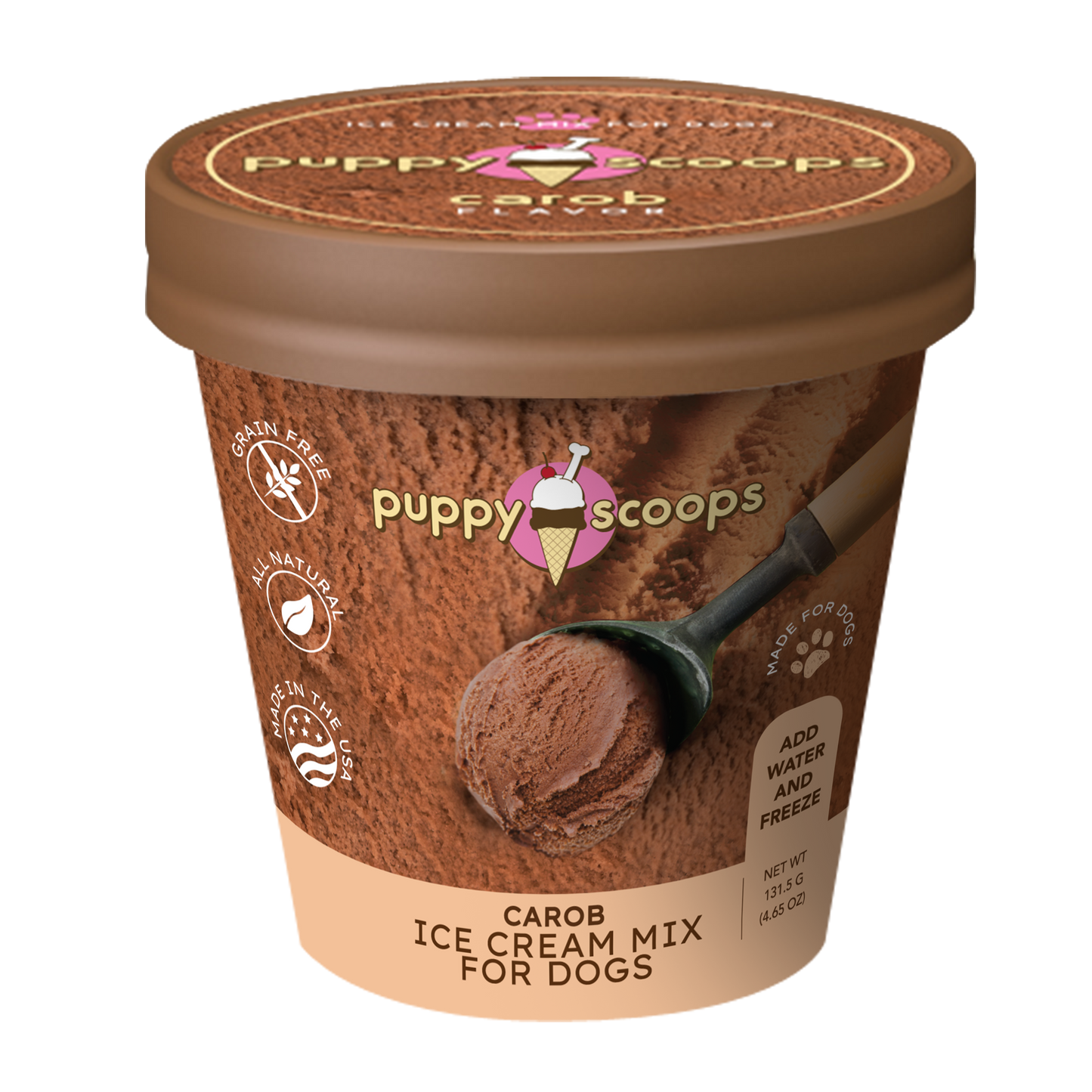 Puppy Scoops Ice Cream Mix for Dogs: Vanilla / 4.65 oz