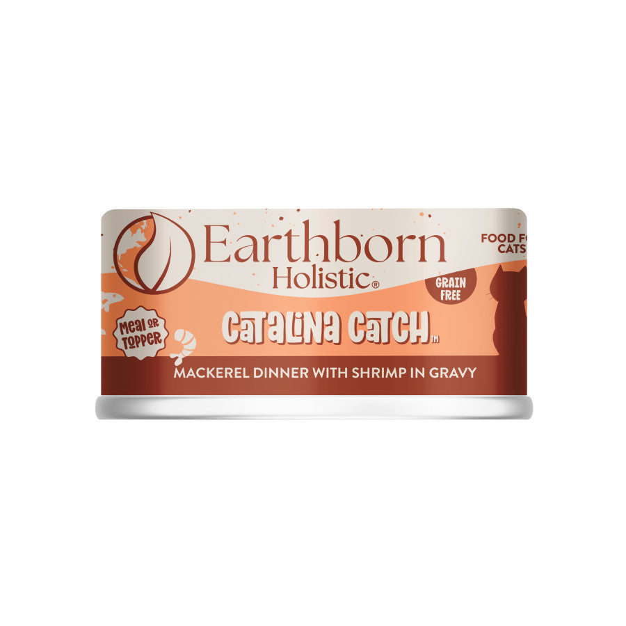 Earthborn Holistic Catalina Catch Grain-Free Natural Canned Cat & Kitten Food, 5.5-oz