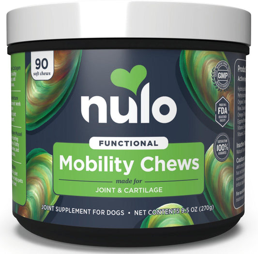 Nulo Mobility Joint & Cartilage Soft Chews Dog Supplement, 90-count (Size: 90-count)