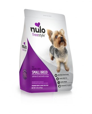 Nulo Dog FreeStyle Small Breed Salmon & Red Lentils Recipe Grain-Free Dry Dog Food, 4.5-lb (Size: 4.5-lb)