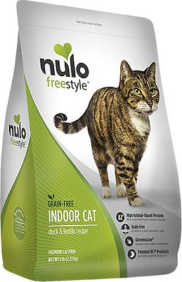 Nulo Cat Freestyle Duck & Lentils Grain-Free Indoor Dry Cat Food, 12-lb (Size: 12-lb)