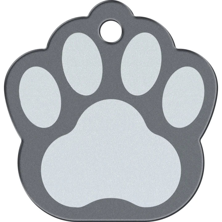 Quick-Tag | Paw Tag Gray Large