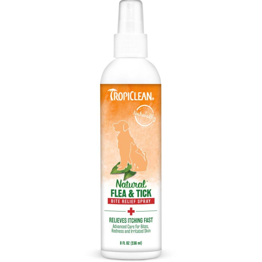 TropiClean Natural Flea & Tick Bite Relief Spray 1ea/8 fl oz