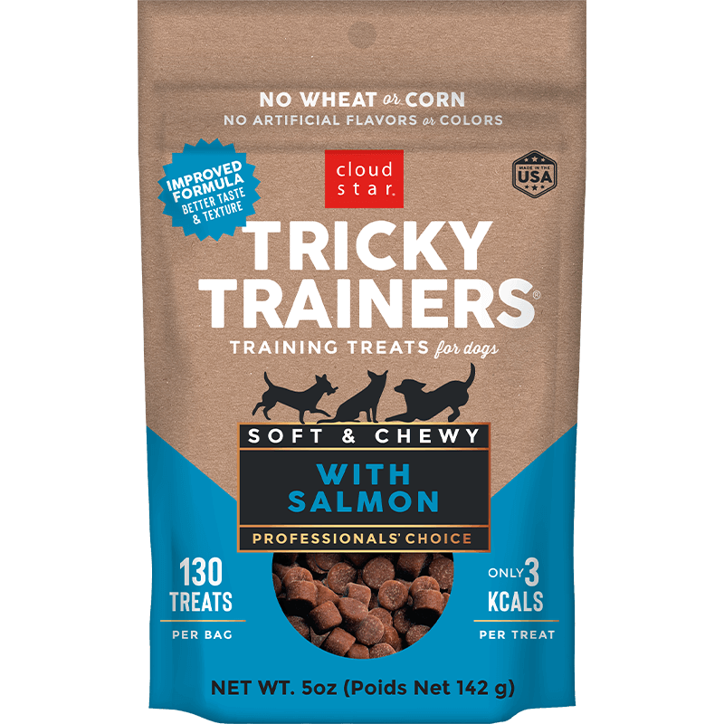 CLOUD STAR DOG TRICKY TRAINER SALMON 5OZ