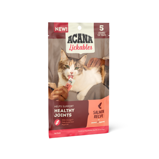 ACANA CAT LICKABLES SALMON 5CT TREAT 2.5OZ