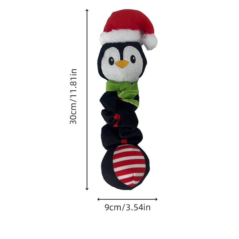 Christmoo – Christmas Squeaky Plush Toy: BRNGRN
