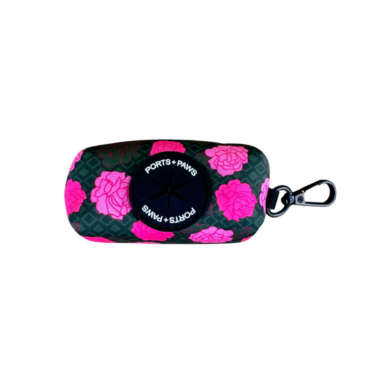 PORTS + PAWS  POOP BAG HOLDER - MAUI LOKELANI ROSE