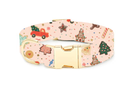 RPC x TFD Holiday Cookies Dog Collar: XS