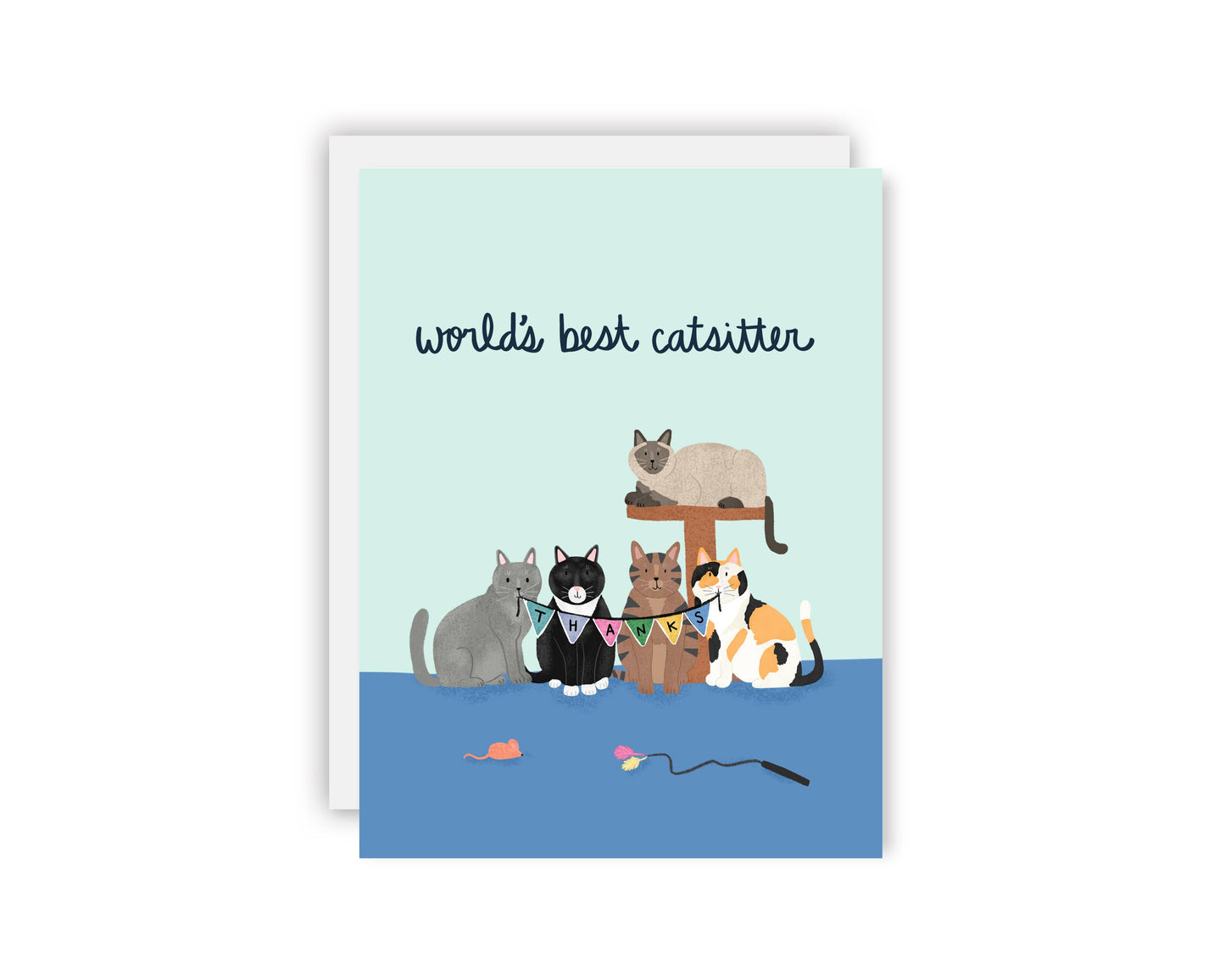 Cat Sitter Thank You Card