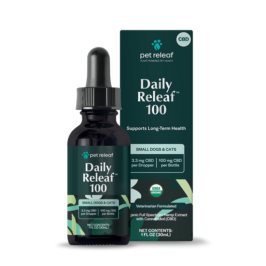 USDA Organic Daily Releaf CBD Oil 100mg