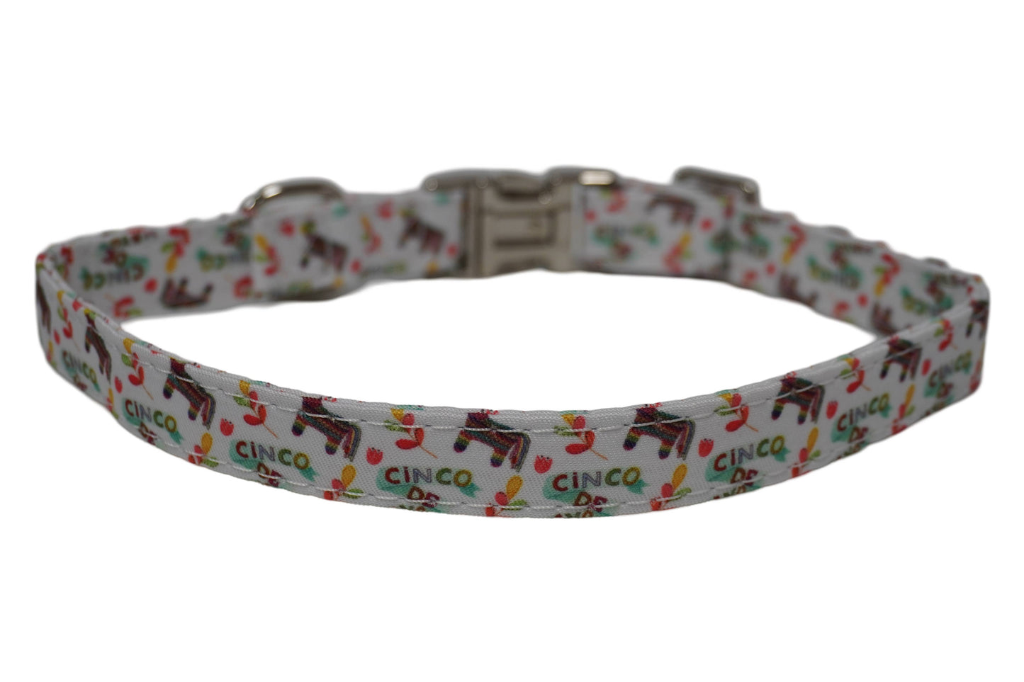 Cinco De Mayo Dog Collar: Medium