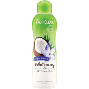TROPICLEAN DOG & CAT AWAPUHI & COCONUT WHITENING SHAMPOO 20OZ