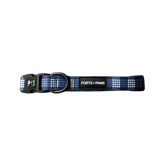 PORTS + PAWS  COLLAR - PALAKA BLUE