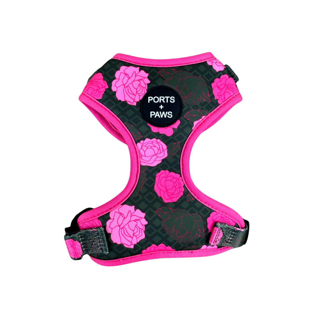 PORTS + PAWS  ADJUSTABLE HARNESS - MAUI LOKELANI ROSE
