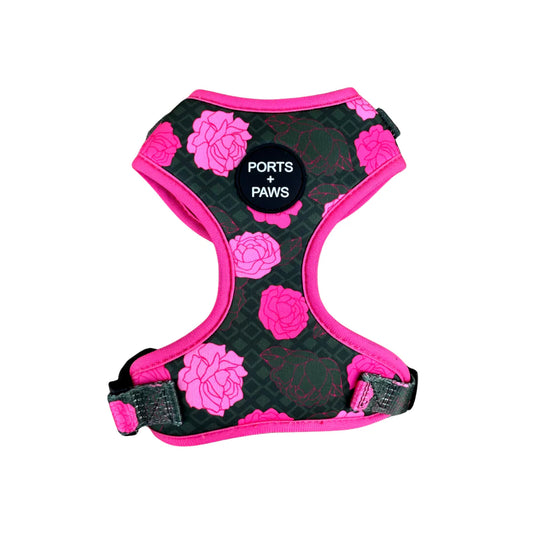 PORTS + PAWS  ADJUSTABLE HARNESS - MAUI LOKELANI ROSE