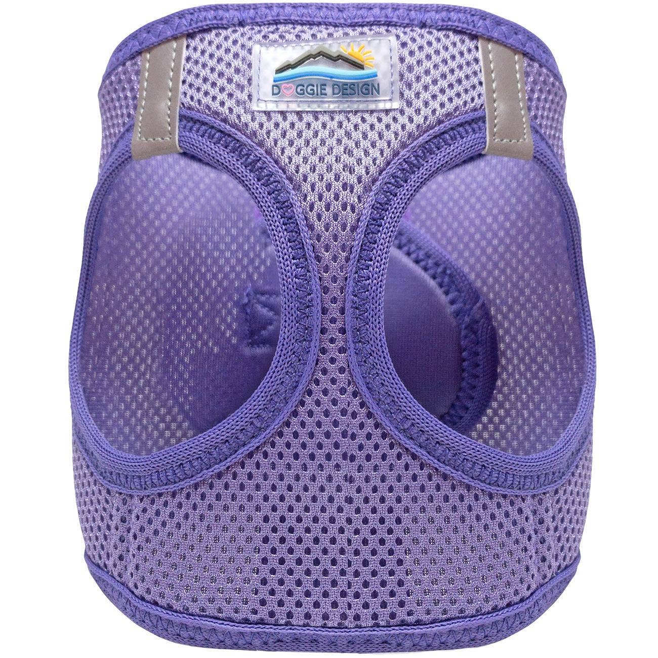 American River Solid Dog Harness - Paisley Purple: Medium