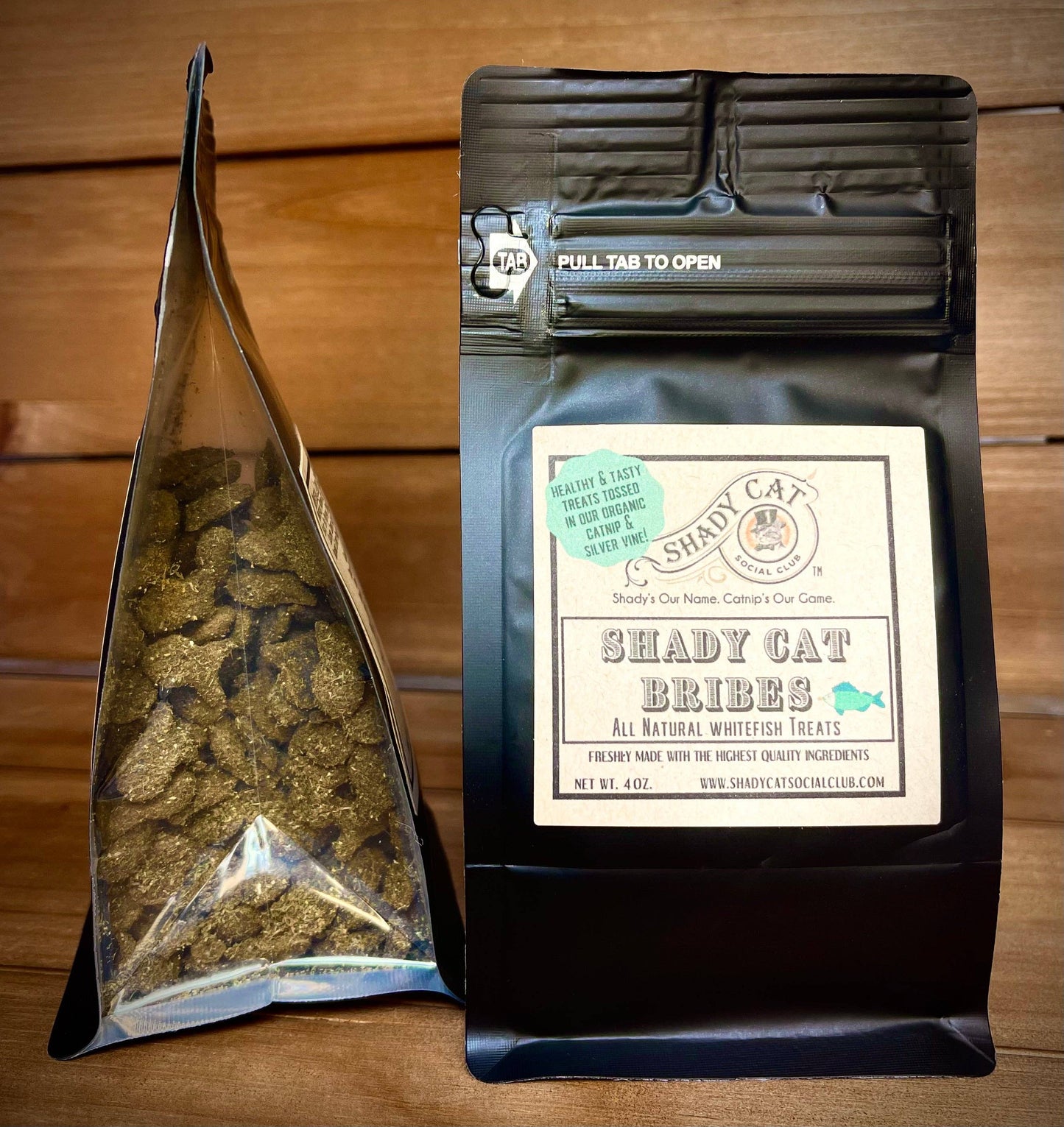 Shady Cat Bribes - Cat Treats Calming Chicken and Valerian