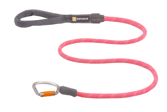 Knot-a-Leash™ Rope Dog Leash-Fireweed Pink