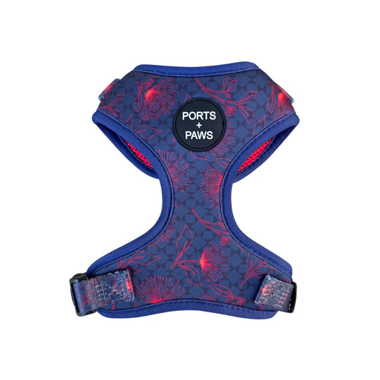 Ports+Paws-ADJUSTABLE HARNESS - HAWAIʻI ISLAND ʻŌHIʻA LEHUA