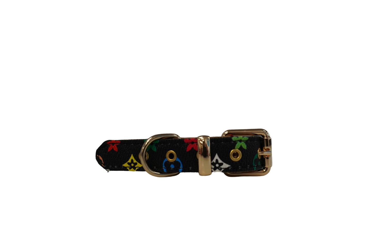 Audrey Black Luxury Collar and Leash Set: Small