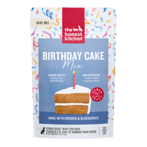THE HONEST KITCHEN DOG BIRTHDAY CAKE MIX MADE WITH CHICKEN & BLUEBERRIES 7.5 OZ POUCH
