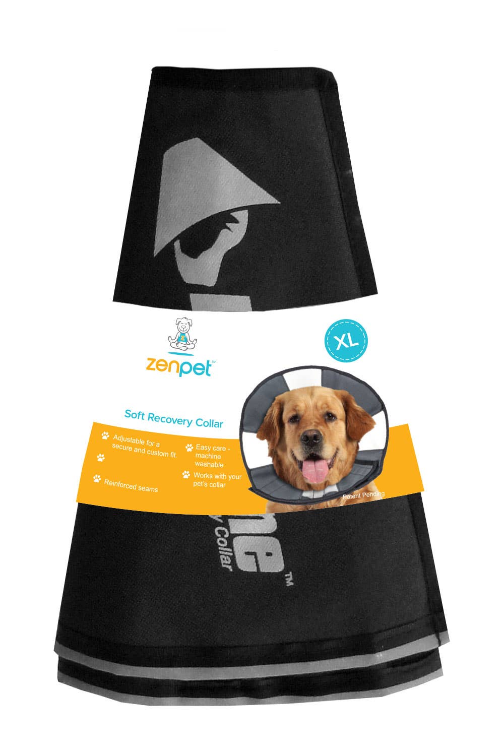 ZenCone - Soft Recovery Collar with Windows: XLarge (18-23 in.)