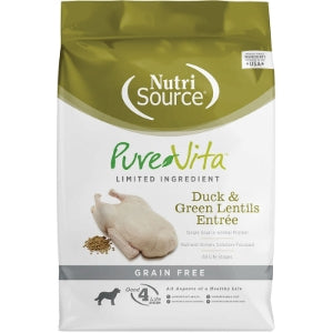 PURE VITA DOG GRAIN FREE DUCK 25LB