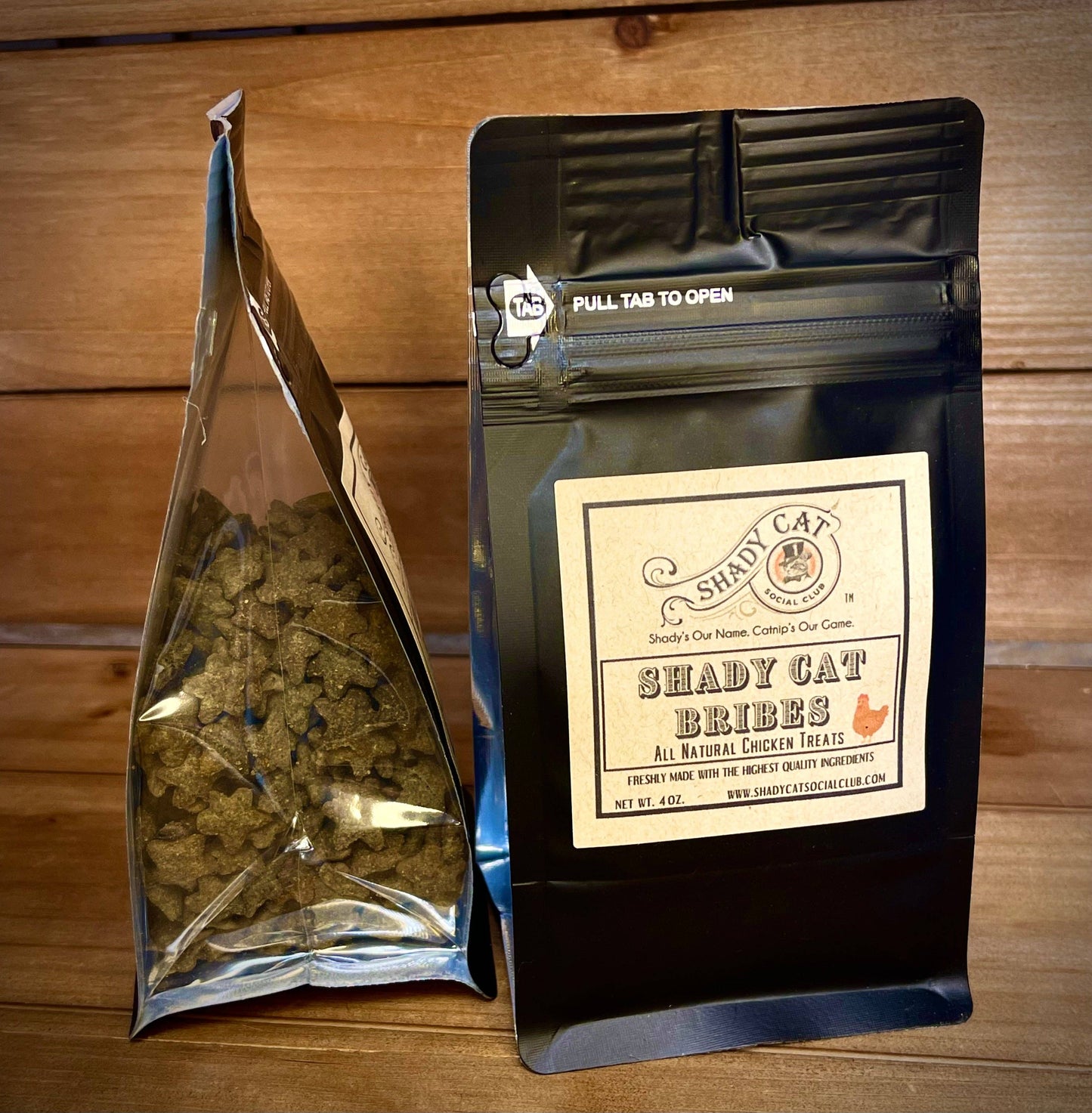 Shady Cat Bribes - Cat Treats Calming Chicken and Valerian