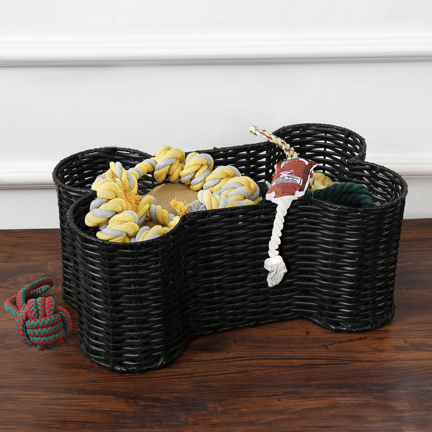 Loxley Pet Storage Basket: Small / White
