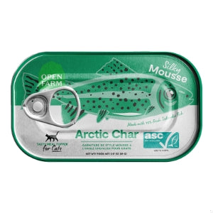 OPEN FARM CAT GRAIN FREE TOPPER ARCTIC CHAR 3.17OZ