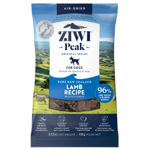 ZIWI DOG GRAIN FREE AIR DRIED LAMB 3.5OZ TRIAL