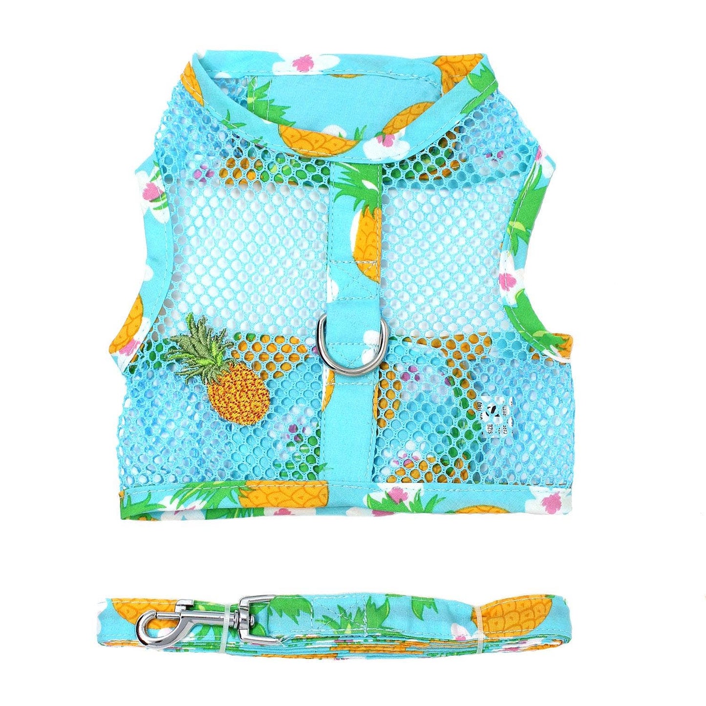 Cool Mesh Dog Harness - Pineapple Luau: X-Small