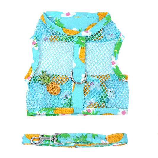 Cool Mesh Dog Harness - Pineapple Luau: X-Small