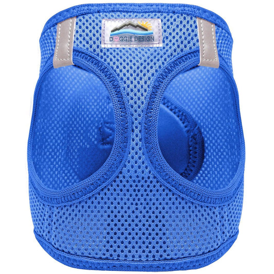 American River Solid Dog Harness - Cobalt Blue: Medium