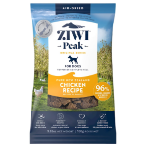 ZIWI DOG GRAIN FREE AIR DRIED CHICKEN 3.5OZ TRIAL