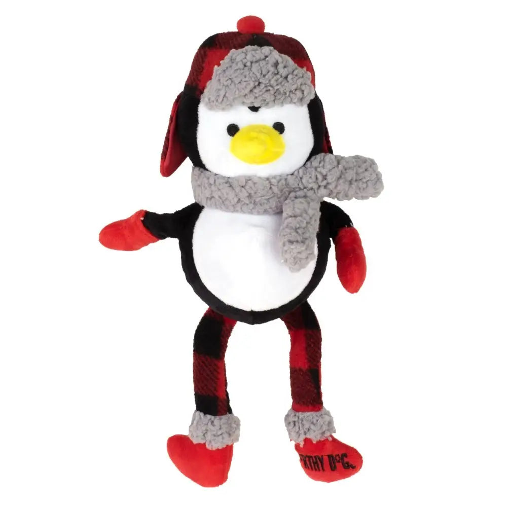 Buffalo Penguin Toy: Black/White / Large