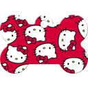 Hello Kitty Red Bone-Large