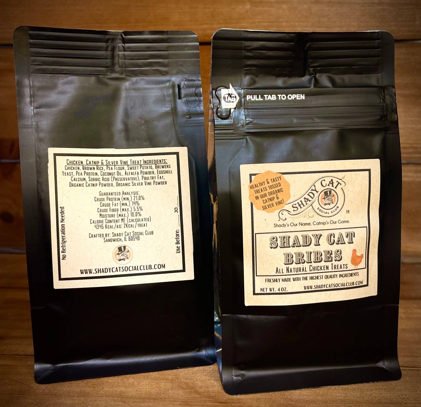 Shady Cat Bribes - Cat Treats Calming Whitefish and Valerian