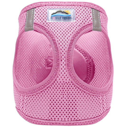 American River Solid Dog Harness - Candy Pink: Medium