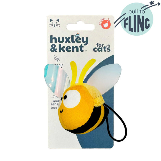 Bumble Bee Flinger Cat Toy: One Size