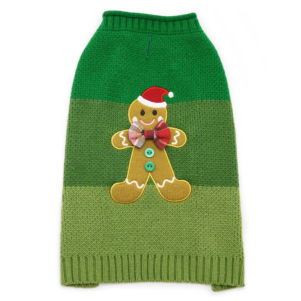 Gingerbread Man Sweater: L