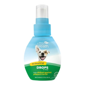 TROPICLEAN FRESH BREATH DOG ORAL CARE DROPS 2OZ
