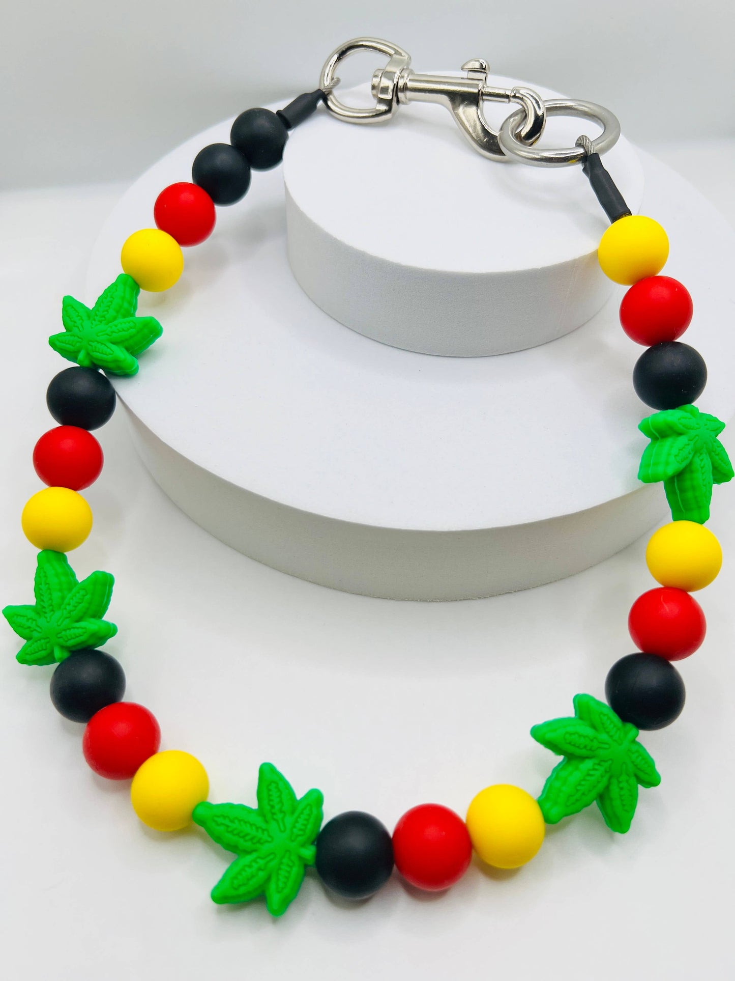 Best Buds | Beaded Dog Collar  : 16"