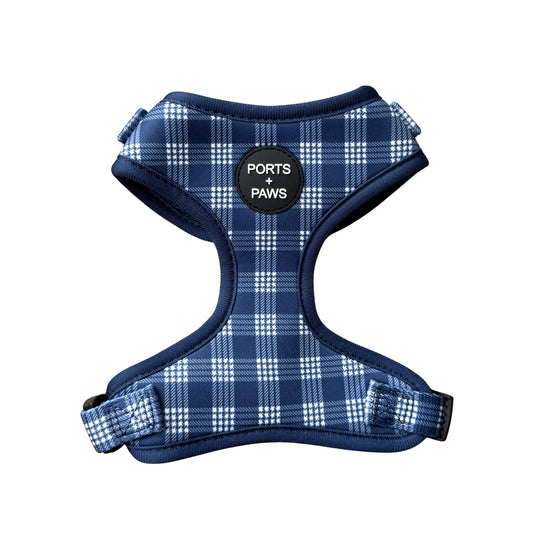 PORTS + PAWS  ADJUSTABLE HARNESS - PALAKA BLUE