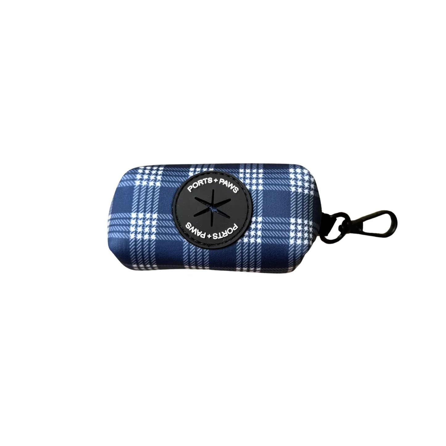 PORTS + PAWS  POOP BAG HOLDER - PALAKA BLUE