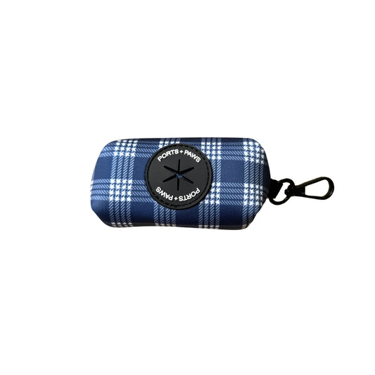 PORTS + PAWS  POOP BAG HOLDER - PALAKA BLUE
