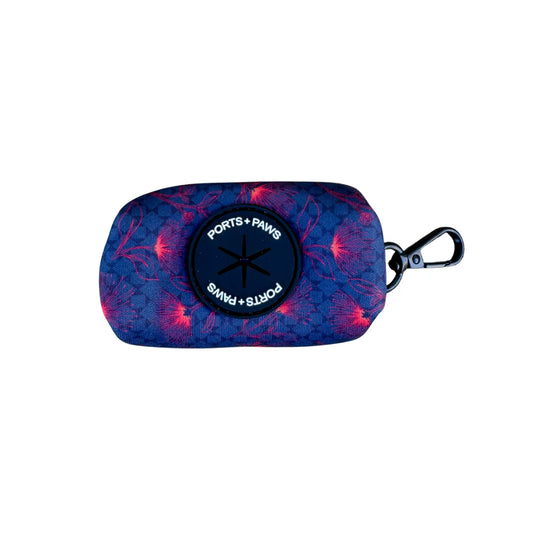 PORTS + PAWS  POOP BAG HOLDER - HAWAIʻI ISLAND ʻŌHIʻA LEHUA
