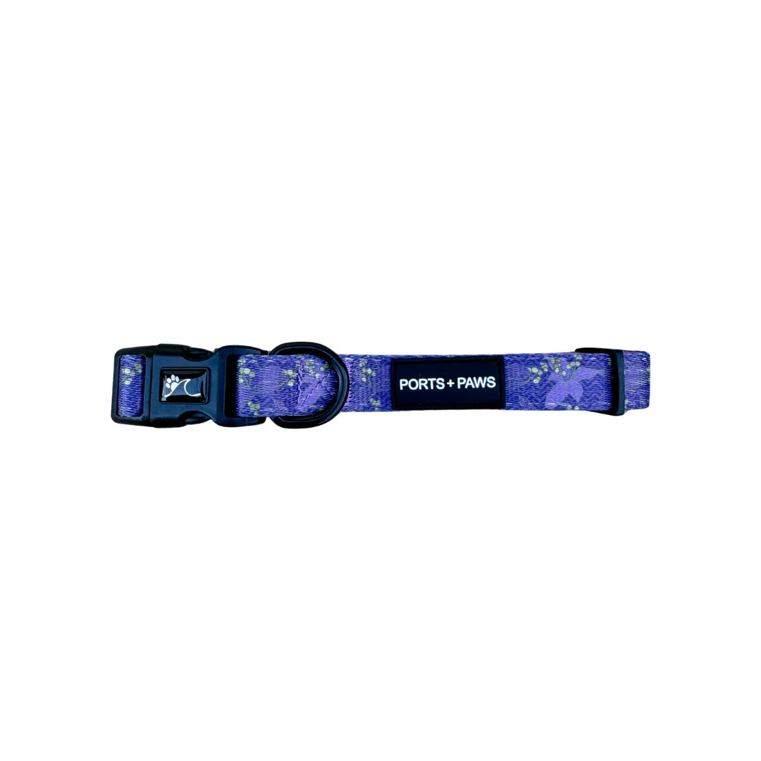 PORTS + PAWS  COLLAR - KAUAʻI MOKIHANA BERRY