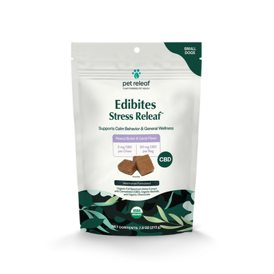 Stress Releaf CBD Edibites For Dogs – Peanut Butter-Large Dog